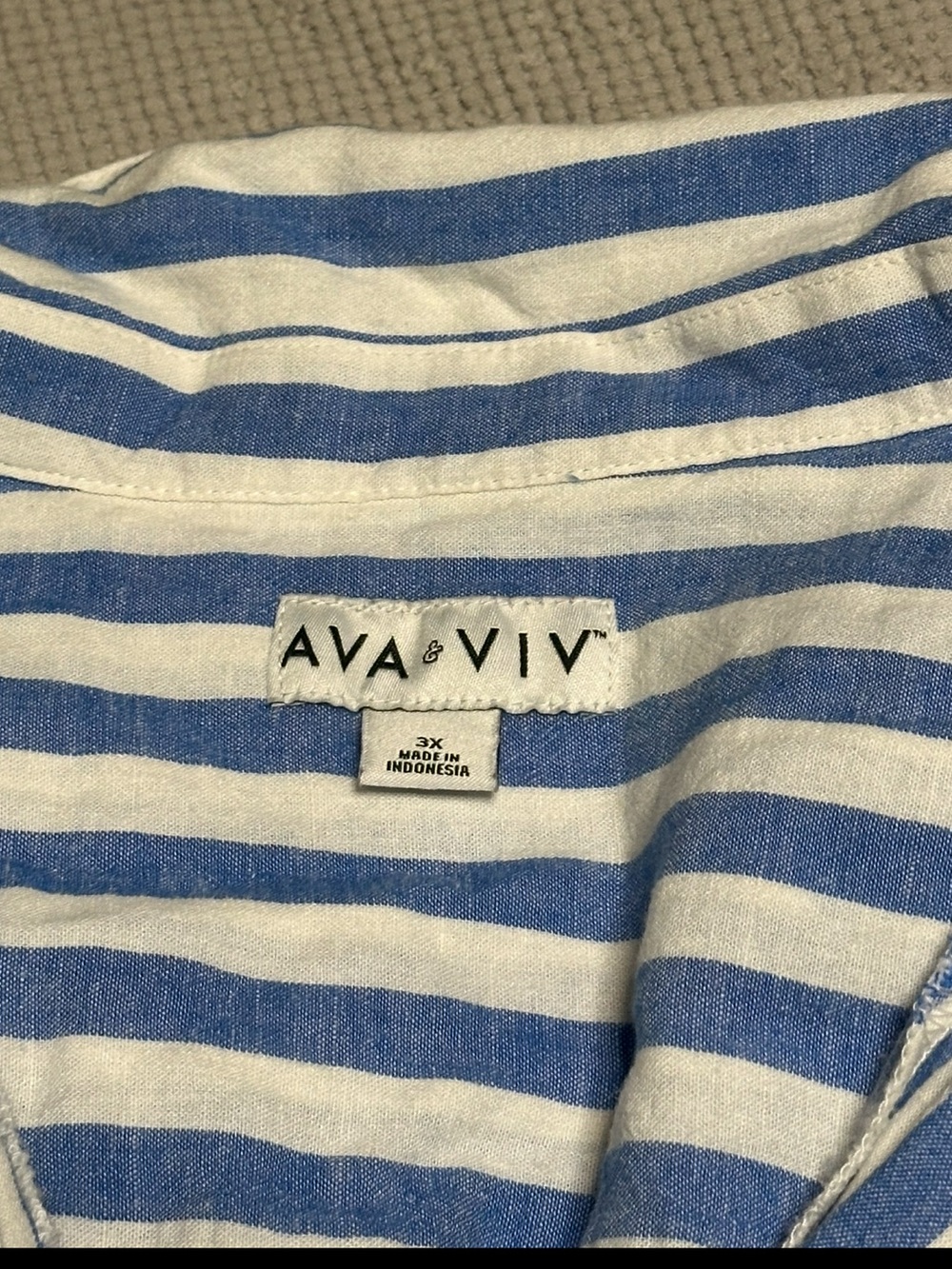 Striped blouse - Picture 3 of 6